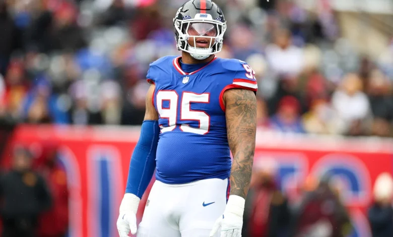 Giants' Roy Robertson-Harris suffers torn Achilles at OTAs