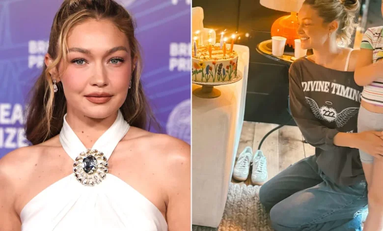 Gigi Hadid Shares Intimate Photos from Her Birthday Celebration at Home with Khai: 'Every Year Luckier!