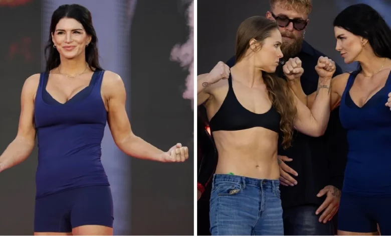 Gina Carano, estrela de 'O Mandaloriano', revela que perdeu 45 kg para voltar aos ringues após 17 anos e lutar contra Ronda Rousey