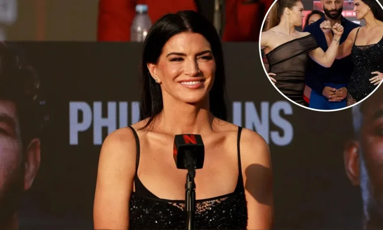 Gina Carano reveals she lost 100 pounds for Ronda Rousey fight