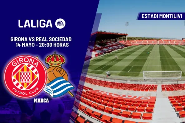 Girona - Real Sociedad en directo | Partido de LaLiga en vivo