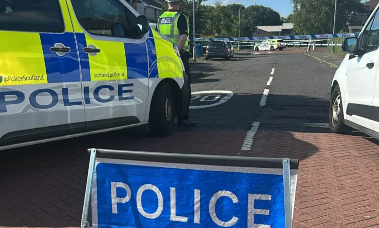 Glasgow road cordoned off for over 10 hours as man raced to hospital