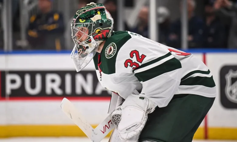 Goalie carousel turning in Wild-Avalanche series after Game 1 scoring fest