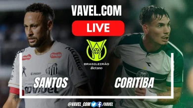Goals and Highlights for Santos 0-3 Coritiba in Brazilian Championship Match