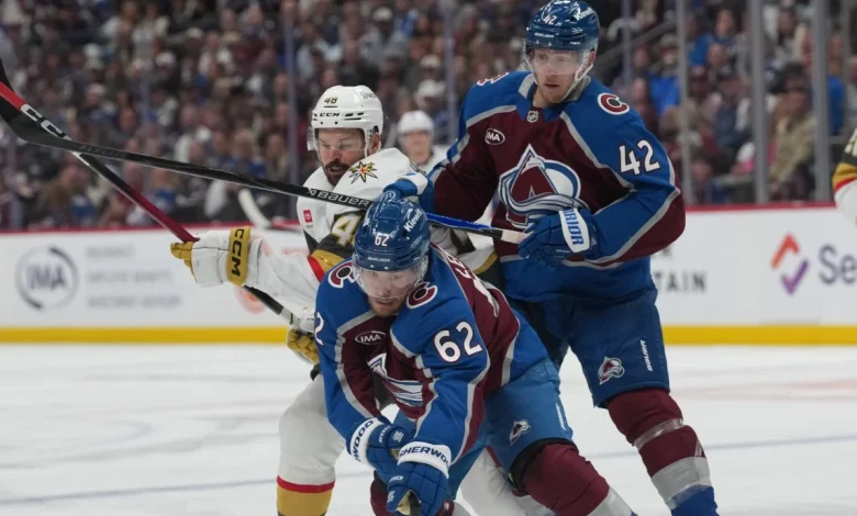 Golden Knights stun Avalanche with Game 2 victory, take 2-0 series lead
