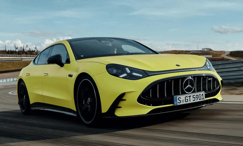 Goodbye, V8: The New Mercedes-AMG GT Is Electric Only