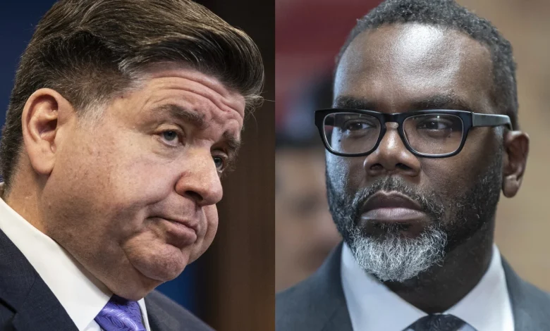 Gov. Pritzker says Mayor Johnson has 'no plan' to keep the Bears in Chicago