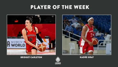 Gray, Carleton named Players of the Week