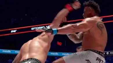 Greg Hardy brutally knocked out by UFC veteran Darko Stosic despite 52-pound weight advantage