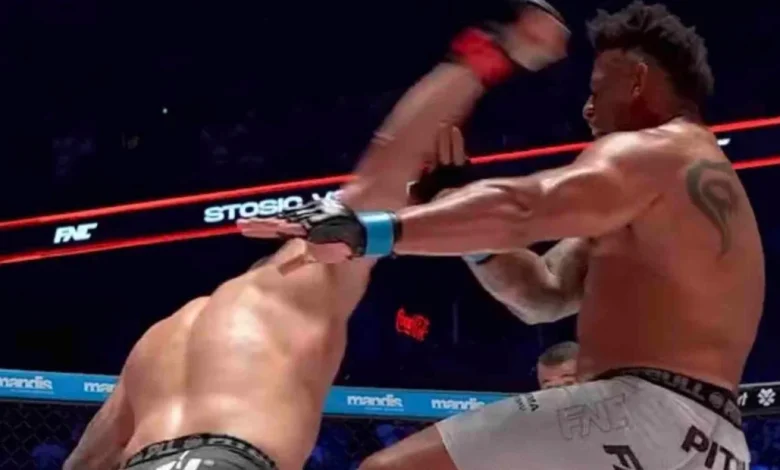 Greg Hardy brutally knocked out by UFC veteran Darko Stosic despite 52-pound weight advantage