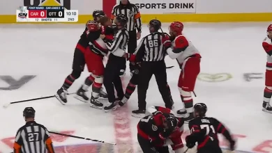Greig suspended 2 regular-season games for actions in Senators game
