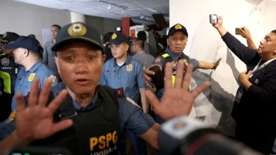Gunshots fired in Philippine Senate, where senator wanted by ICC is resisting arrest