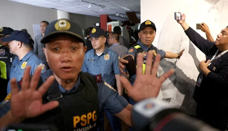Gunshots fired in Philippine Senate, where senator wanted by ICC is resisting arrest