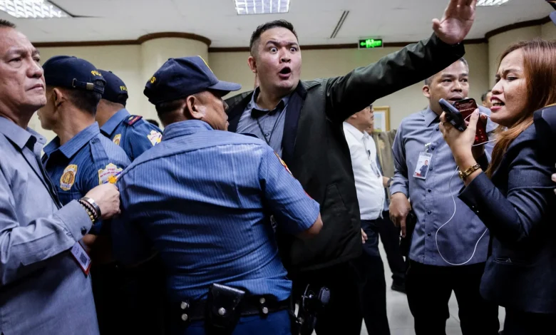 Gunshots ring out at Philippine Senate where lawmaker is holed up