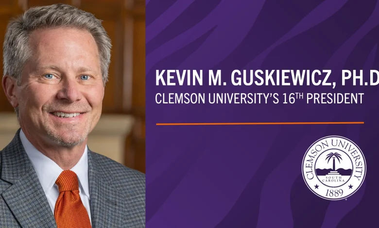 Guskiewicz named 16th president of Clemson University