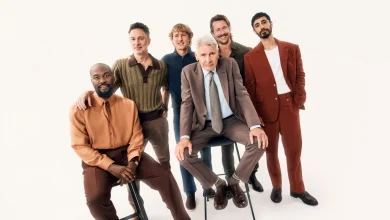 Harrison Ford, Glen Powell and the Comedy Actor Roundtable