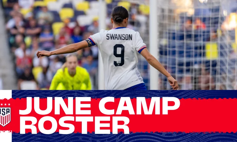 Hayes Names 26-Player USWNT Training Camp Roster for June Matches in Brazil as “Triple Espresso” Front Line is Reunited for First Time Since 2024 Olympic Gold Medal Game