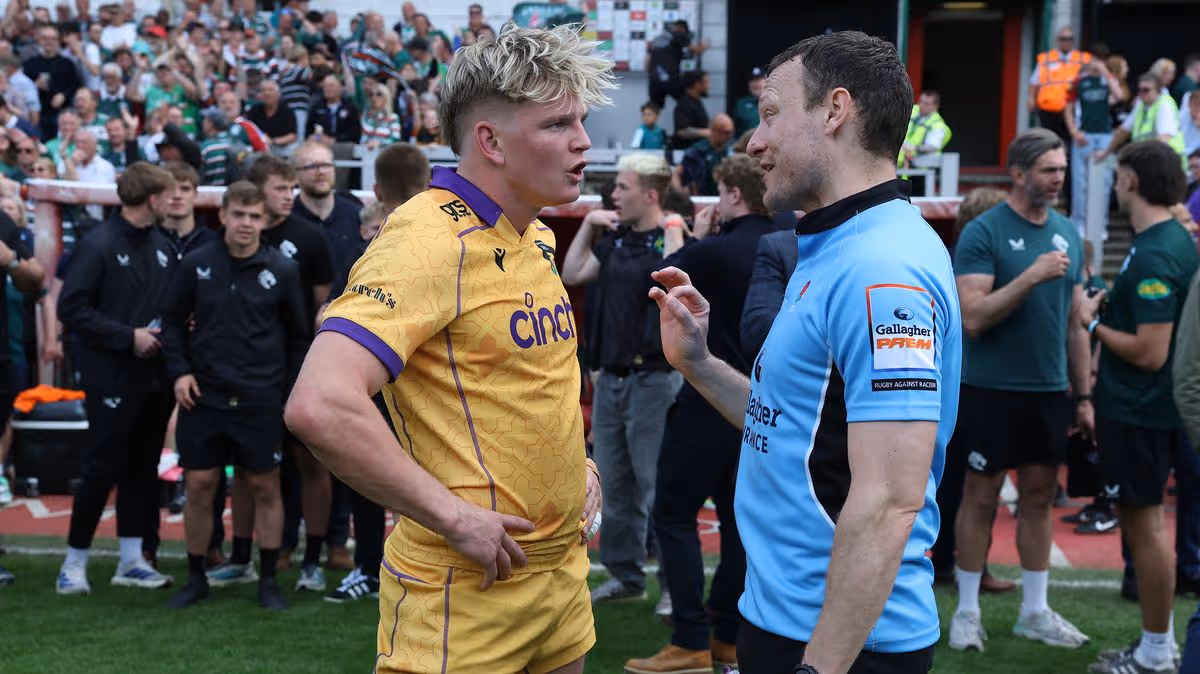 Henry Pollock's behaviour 'crossed the line' as Nigel Owens steps in with warning