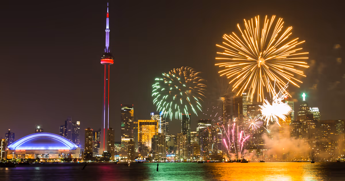 Here's where you can catch Victoria Day 2026 fireworks in Toronto