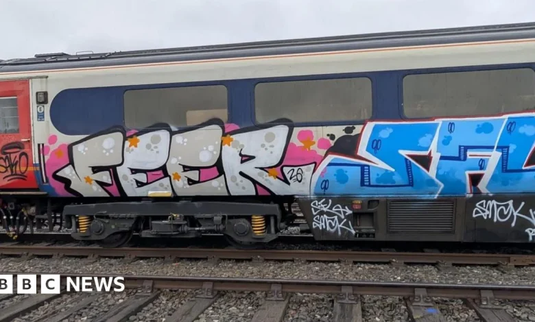 Heritage railway hit by 'mindless' graffiti attack