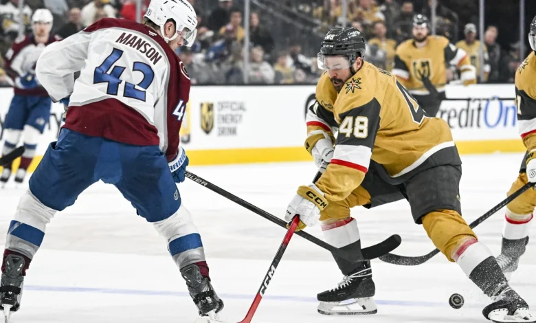 Hertl’s late winner caps Golden Knights’ wild 5-3 rally, giving them a 3-0 series lead on Avalanche