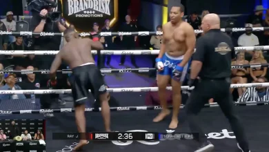 Highlights! Supah Hot Fire flatlines Ray J after punch-less first round | BrandRisk 14