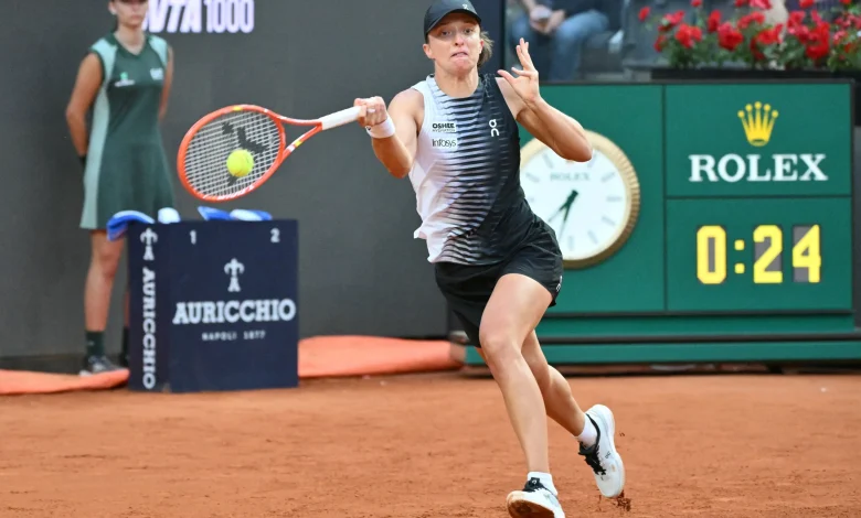 Swiatek, Osaka roll to set up fourth-round showdown in Rome