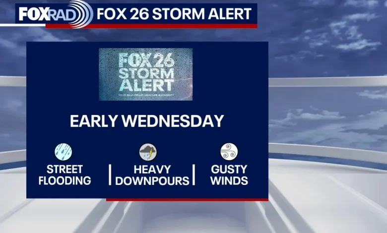 Houston weather: Strong storms possible overnight, FOX 26 Storm Alert in effect