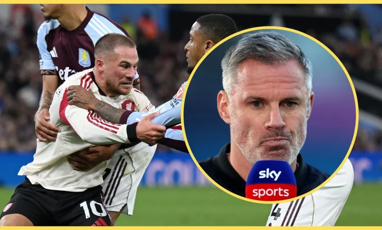 How Arne Slot reacted to ’embarrassing’ Alexis Mac Allister antics as Jamie Carragher disgusted