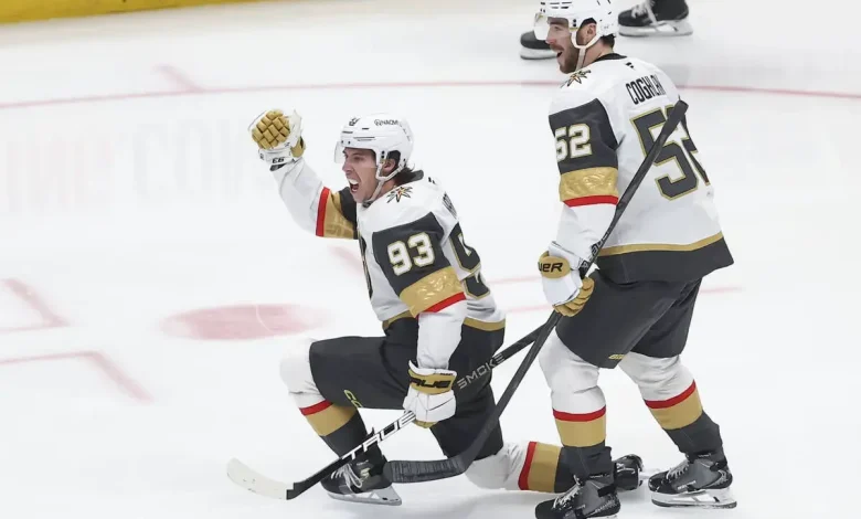 How the Golden Knights’ new linemates found instant chemistry