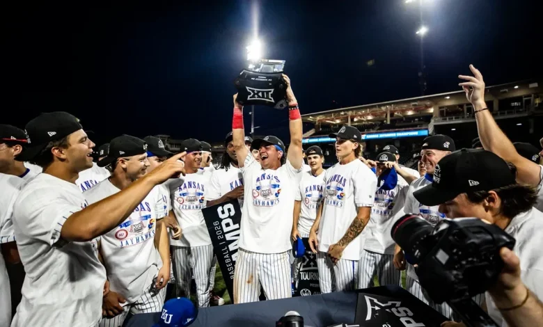 How to watch Kansas baseball play Northeastern in NCAA tournament