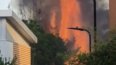 Huge Fire Near Hackney Downs Halts Two London Rail Lines