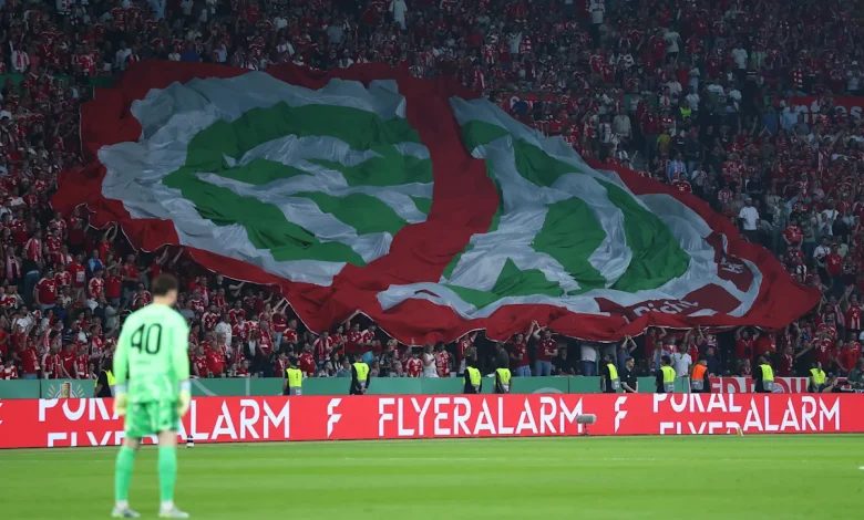 📸 Huge protest stunt: DFB-Pokal final halted for minutes