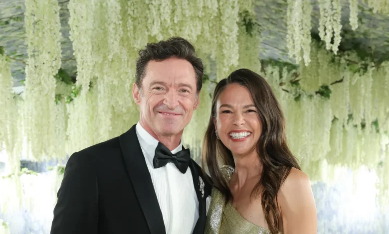 Hugh Jackman and Sutton Foster Make Their Met Gala Debut