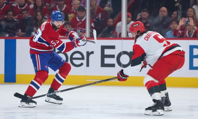 Hurricanes 2 – Canadien 2 (2e période) | Moins d’une minute à jouer en deuxième période