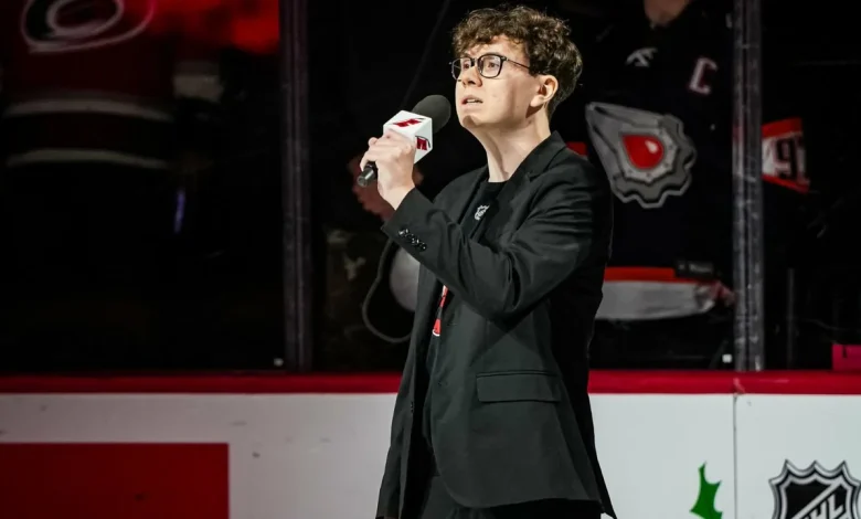 Hurricanes anthem singer touched by praise for bilingual 'O Canada'