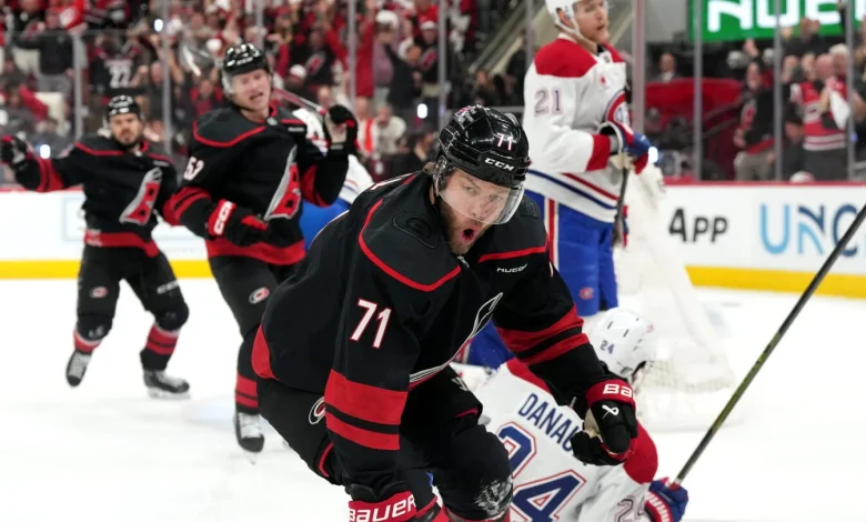 Hurricanes roll past Canadiens 6-1 in Eastern Conference Final, earn trip to Stanley Cup Final