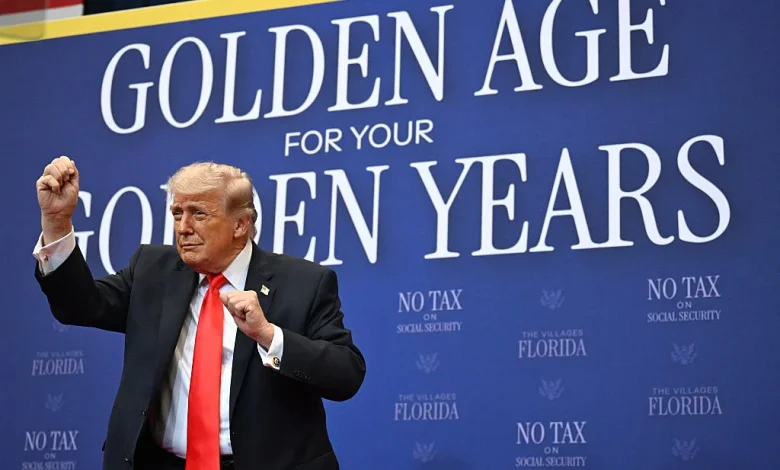 "I HAVE ALL THE CARDS": Trump's late night posting spree features new AI images