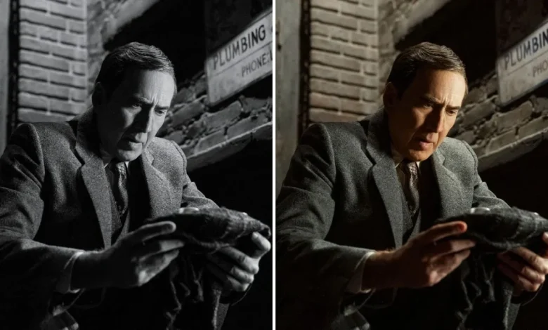I watched 'Spider-Noir' in black and white and color, and there's a clear winner
