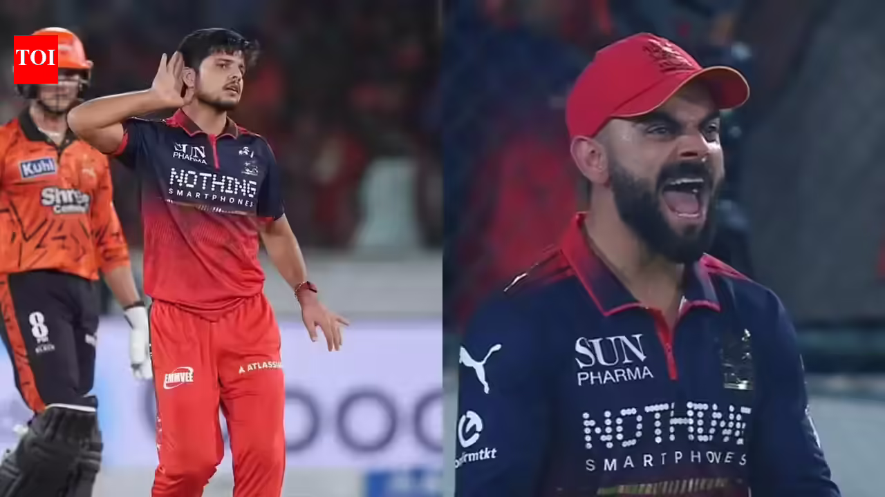 IPL 2026 | Virat Kohli reaction after Rasikh Salam Dar gives fiery send-off to Travis Head goes viral - W