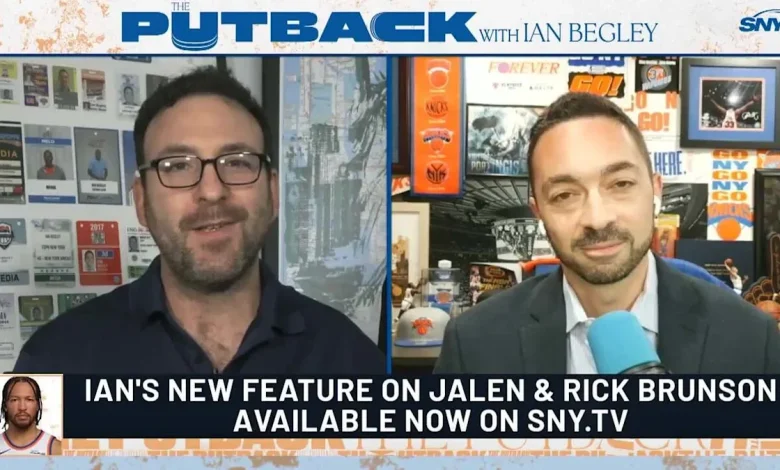 Ian Begley shares an inside look at Jalen and Rick Brunson's relationship | The Putback