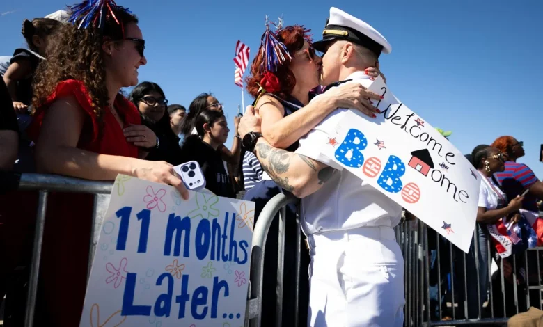 'I'd wait forever, but 334 days is crazy.' USS Ford finally comes home