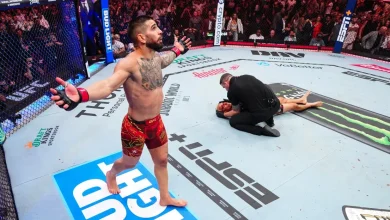 Ilia Topuria, Ryan Garcia get heated over potential boxing match: ‘You would be eating through a straw after our fight’