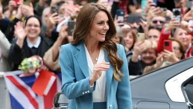 In Italy, Princess Catherine Puts Her Wardrobe to Work
