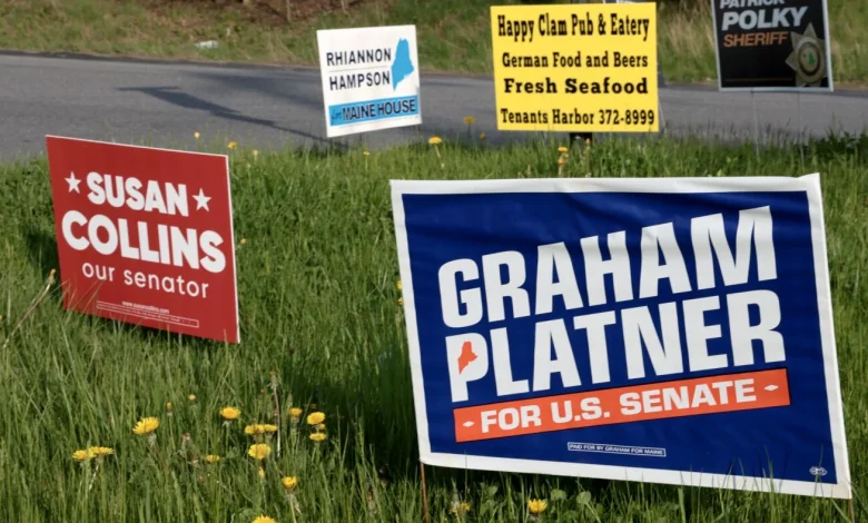 In pitch to voters, Susan Collins touts funds for Maine, Senate seniority : NPR