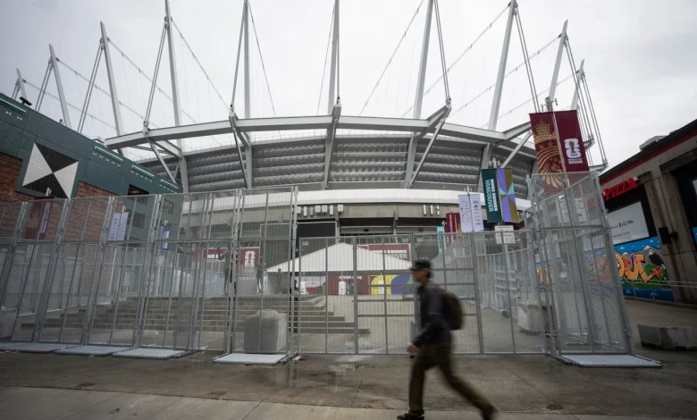 In the shadow of BC Place, downtown Vancouver braces for World Cup