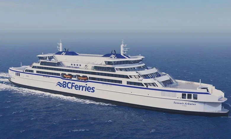Incoming new ferries named after B.C. trees