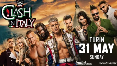Individual event tickets for Clash in Italy and Monday Night Raw in Turin on sale now