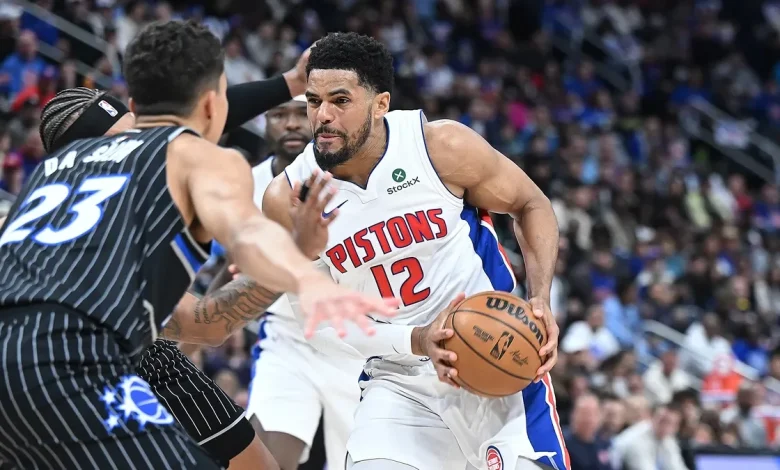 Injured Piston Tobias Harris upgraded to available for Game 6