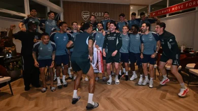 Inside Arsenal’s title celebrations: A 5am Emirates stroll, Saka’s sass and lots of bottle